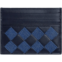 BOTTEGA VENETA 2024 new womens INTRECCIATO woven credit card bag