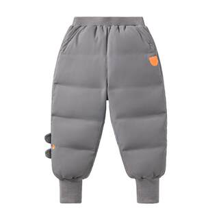 贝肽斯[三防]儿童羽绒裤男女宝宝外穿冬装新款婴儿冬季防寒保暖裤