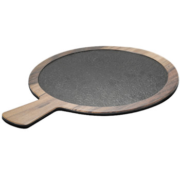 Melamine creative bread handle tableware commercial plate