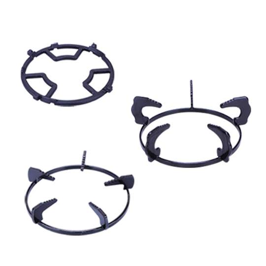 燃气灶具配件煤气炉正方形支架圆形炉架防风支锅架加厚奶锅防滑架