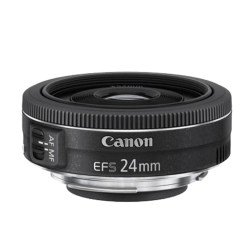 Canon/Canon EF-S 24mm F2.8 STM ຫົວ biscuit Canon portrait lens 24 2.8STM