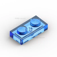 Прозрачный синий