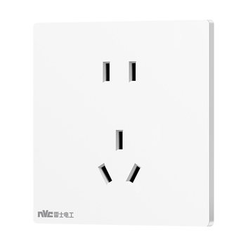 Nvc ultra-thin spray-free switch socket type 86