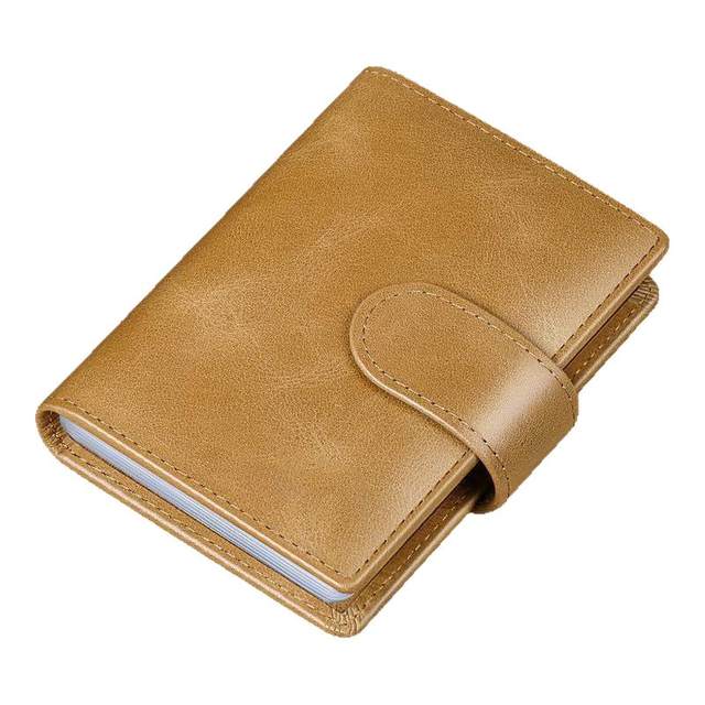 Men's new card bag small transparent driver's license card case
