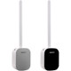 Toilet brush, home punch-free toilet silicone brush, bathroom no dead corner wall-mounted long handle toilet cleaning artifact