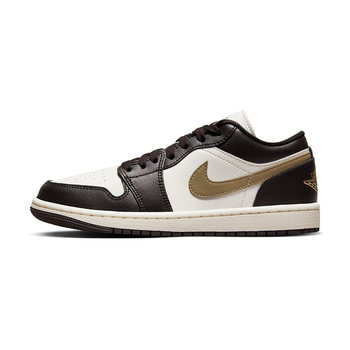 Air Jordan 1 ຕ່ໍາ AJ1 ສີນ້ໍາຕານ mocha ຂະຫນາດນ້ອຍຜູ້ຊາຍແລະແມ່ຍິງເກີບບ້ວງ retro ຕ່ໍາສຸດ DC0774-200