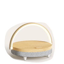 Jiguang mobile phone wireless charging Bluetooth audio home music bedside lamp table lamp bedroom small speaker 220