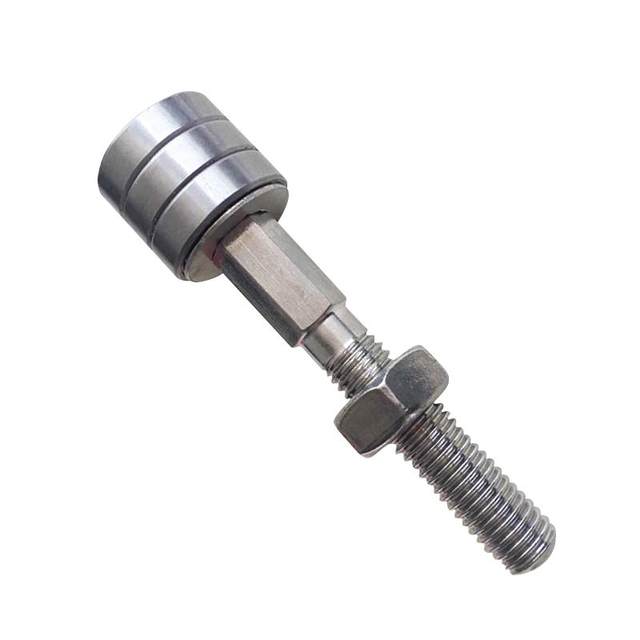 Cold storage door rail anti-collision limit positioning wheel door pulley