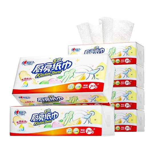 Xinxiangyin kitchen tissue absorbs oil and locks water 70 pumps