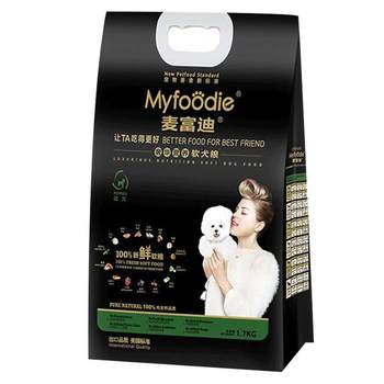 McFoody Fresh Meat Food Soft Food Dog Food 1.7kg Small Dog Adult Dog Elderly Dog Teddy Bichon General Dog Food