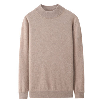 100% pure cashmere sweater for men half turtleneck sweater 100% pure cashmere sweater for men half turtleneck sweater