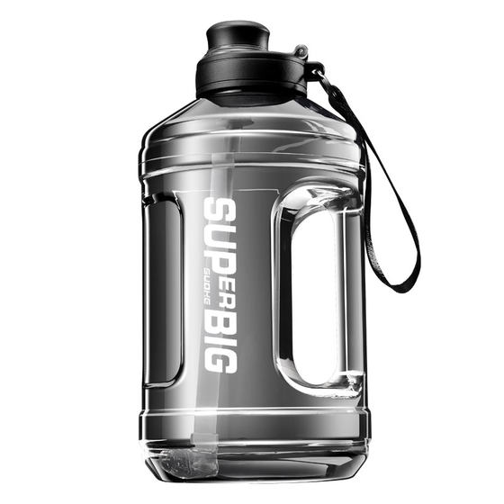 2025 New Large Capacity Ton Bucket Straw Cup