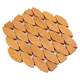 Creative style wooden plate household casserole placemat