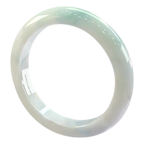 Light Picking Up Myanmar Natural Grade A Jadeite Moisturizing Faint Flowers Fresh Elegant and Delicate Jade Bracelet