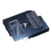 (Corning Gift Box) Flash Magic is suitable for Apple 15 tempered film pro protective case Promax lens film iPhone charger plus data cable PM fast charging mobile phone film set gift box