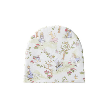 Manxi silk soft cotton windproof confinement hat