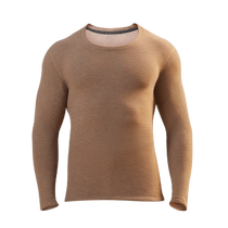 Catman middle-aged and elderly thermal underwear mens velvet thickened lamb velvet winter fever autumn clothes long trousers mens bottoming shirt