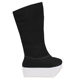Ping Liyuan opera men's high boots Peking opera thick soles facing square