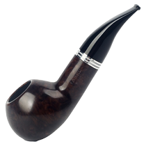Italy Saffron flagship store snow mountain heather pipe mens writer 320 old-fashioned solid wood portable pipe