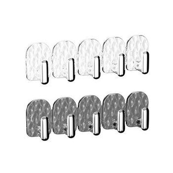 Traceless hooks and rear jewelry for bathroom mirror cabinet door
