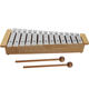 Professional Orff 13-tone beech aluminum plate piano children's musical instrument carillon music hand knocking piano Orff teaching aids