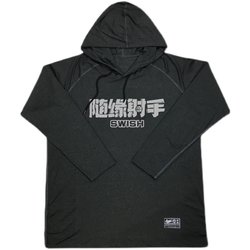 Swish casual shooter hooded shooting suits ແຂນຍາວກິລາ sweatshirt ຊຸດຝຶກບານບ້ວງ ແຫ້ງໄວ custom top ບາງໆ