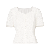Kelaidier Womens 2024 Summer New Commuting Versatile Elegant Chiffon Shirt High-Quality Shirt