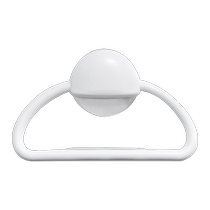 Japans Asvel towel rack punch-free rag rack pull ring hand towel rack suction cup towel rack plastic