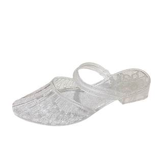 Sandales transparentes gelées à deux usages | des milliers de personnes ont acheté davantage