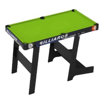 Foldable children's pool table