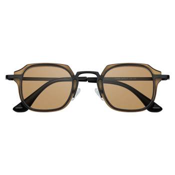 Available for small square frame niche design sunglasses for men