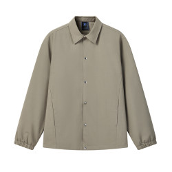 Fila Official Men's Woven Jacket 2026 Summer New Business Simple Comfortable Casual Lapel Top