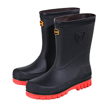 Rain boots mens 2024 new waterproof anti-slip overshoes take-out special rider water shoes mid-tube work labor protection rain boots