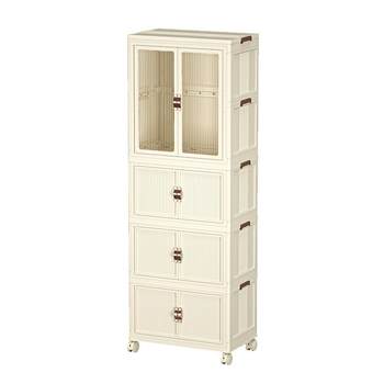 Baby clothes storage cabinet without installation baby wardrobe