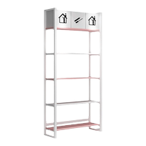 Miniso supermarket shelves multi-layer storage racks jewelry hooks stationery display racks millet store display cabinet shelves