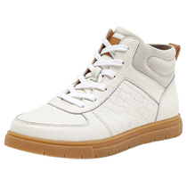 Hush Puppies shopping malls same style 2024 winter new age-reducing versatile and comfortable high-top womens casual boots B7A04DD4