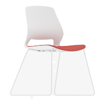Office computer chair comfortable waist protection home desk chair white staff meeting swivel chair training chair simple and modern