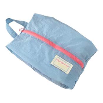 You must have it when traveling! simple nylon suitcase storage bag travel business trip cosmetics and clothing storage set