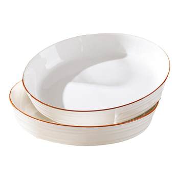 New 2024 household deep plate soup plate combination