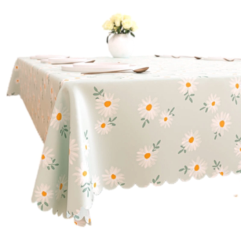 Pvc table cloth waterproof no-wash pastoral flower tea table Pvc table cloth waterproof no-wash pastoral flower tea table