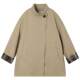 MUCMUKN children's clothing autumn and winter new style British style retro windbreaker jacket texture double-sided twill jacket for girls and boys