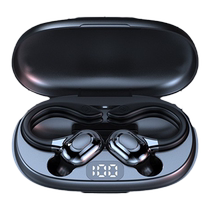2024 new Bluetooth headset bone conduction true wireless ear clip sports running non-in-ear suitable for Sony and Huawei