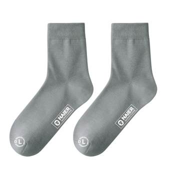 Nair socks ຜູ້ຊາຍ summer ຜູ້ຊາຍ socks antibacterial ແລະ deodorant ກິລາ socks mid-calf socks sweat-absorbent ທຸລະກິດຜູ້ຊາຍ socks ຝ້າຍ summer ຂອງຜູ້ຊາຍ