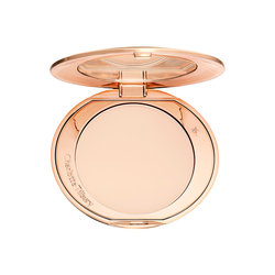 CT Soft Focus Beauty Powder Cake Matte Small Gold Pan Makeup Fixing Loose Powder Makeup ຕິດທົນດົນ