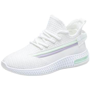 Coconut women's shoes are breathable and comfortable casual sports white shoes
