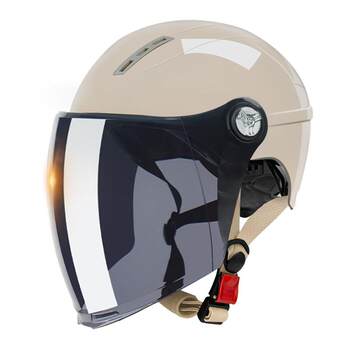 3c electric car helmet for women, all seasons, autumn and winter ear protection