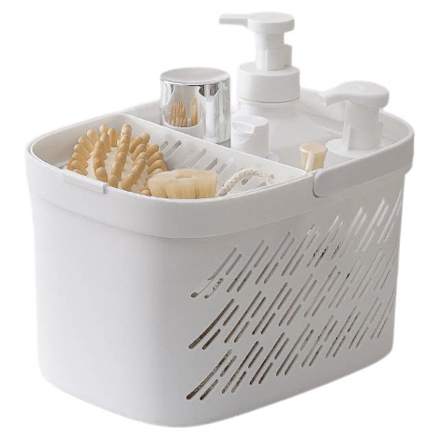 Bath Basket Portable Bathroom Toilet Supplies Storage Basket