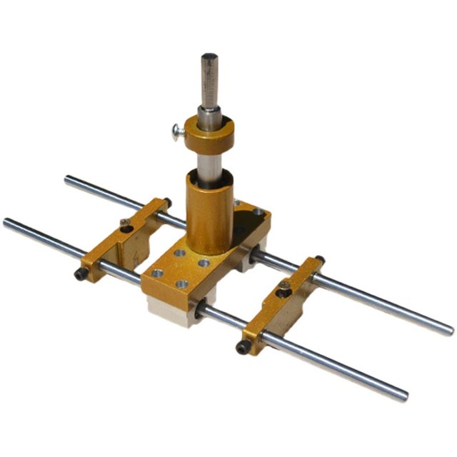 Locking tongue slotted door frame installation woodworking machine