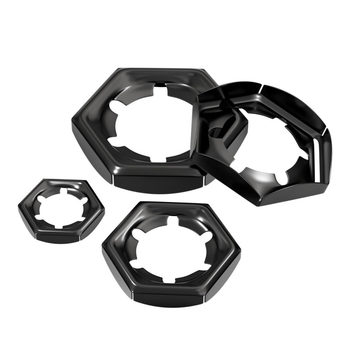 65mn manganese steel black fastening nut gb805