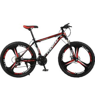 Variable speed mountain bike shock absorption double disc brake youth